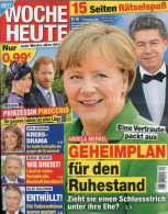Woche Heute Magazine Germany 2021-45 Angela Merkel Alec Baldwin Meghan - Non Classés