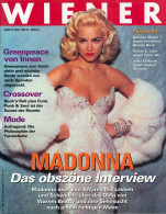 Wiener Magazine Germany 1991-06 Madonna - Zonder Classificatie