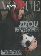 Vogue Sport Magazine Italy 2008 Zinedine Zidane - Ohne Zuordnung