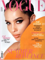 Vogue Magazine UK 2019-07 Zoe Kravitz - Non Classés