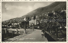 12046069 Muralto TI Con Vista Verso La Madonna Del Sasso Uferpromenade Lago Magg - Sonstige & Ohne Zuordnung