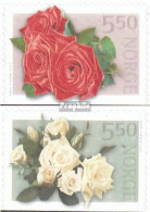 Norwegen 1455Du-1456Du (kompl.Ausg.) Postfrisch 2003 Rosen - Ungebraucht