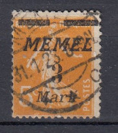 MEMEL 1922 Used (o) Mi 110 #MM31 - Memelgebiet 1923