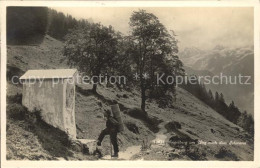 12045889 Engelberg OW Am Weg Nach Dem Schwand Bildstock Alpen Engelberg - Andere & Zonder Classificatie