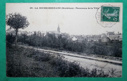 N°137 SEMEUSE CONVOYEUR LIGNE LA ROCHE BERNARD A VANNES MORBIHAN BOITE URBAINE A CARTE POSTALE POUR THOUARS 1910 - 1877-1920: Periodo Semi Moderno