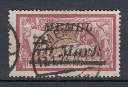 MEMEL 1922 Used (o) Mi 116 #MM32 - Memel (Klaïpeda) 1923