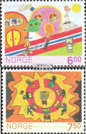 Norwegen 1527-1528 (kompl.Ausg.) Postfrisch 2005 Malwettbewerb Für Kinder - Unused Stamps