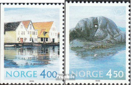 Norwegen 1176x Dl-1177x Dl (kompl.Ausg.) Postfrisch 1995 Tourismus - Nuovi