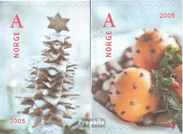 Norwegen 1558Dr-1559Dr (kompl.Ausg.) Postfrisch 2005 Weihnachten - Unused Stamps
