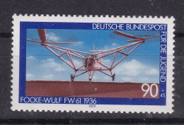 GERMANIA NUOVO MNH ** FOCKE WULF 61 - Avions