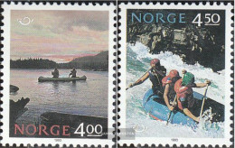 Norway 1123-1124 (complete Issue) Unmounted Mint / Never Hinged 1993 NORTH 93: Tourism - Ungebraucht