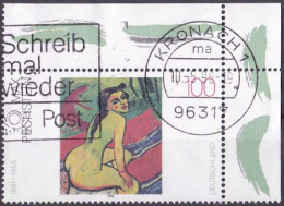 BRD 1996 Mi. Nr. 1843 O/used Eckrand Vollstempel (BRD1-7) - Usati