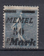 MEMEL 1923 Used (o) Mi 123 #MM34 - Memel (Klaipeda) 1923