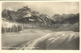 12044329 Engelberg OW Winterlandschaft Mit Hahnen Und Spannoerter Engelberg - Sonstige & Ohne Zuordnung