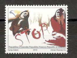 KOSOVO - MNH STAMP - STOP VIOLENCE AGAINST WOMEN - 2010. - Kosovo