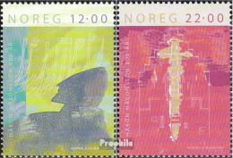 Norwegen 1505-1506 (kompl.Ausg.) Postfrisch 2004 H. Hakonsson - Unused Stamps