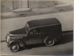 Photographie Photo Vintage Snapshot Amateur Automobile Voiture Camionnette - Automobiles
