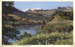 12043379 Lungern Lungernsee Mit Wetterhorngruppe Lungern - Sonstige & Ohne Zuordnung