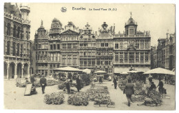 Belgique - Bruxelles - La  Grand'place - Märkte