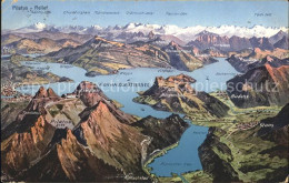 12042529 Pilatus Vierwaldstaettersee Alpenpanorama Pilatus - Sonstige & Ohne Zuordnung