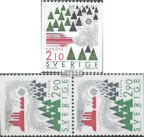 Schweden 1397C-1398Do/Du Paar (kompl.Ausg.) Postfrisch 1986 Umweltschutz - Nuevos