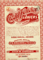 CRÉDIT FONCIER D'ANVERS - Banque & Assurance
