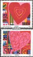 Schweden 2159-2160 (kompl.Ausg.) Postfrisch 2000 Valentinstag - Nuevos