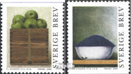 Schweden 2179-2180 (kompl.Ausg.) Postfrisch 2000 Früchte - Neufs