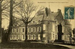 CPA (Marne) MONTMIRAIL - Le Château Vu Du Parc, Façade Nord - Montmirail