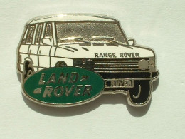 Pin's AUTOMOBILE LAND ROVER - RANGE ROVER - SIGNE SOFREC - Other & Unclassified