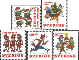 Schweden 2202-2206 (kompl.Ausg.) Postfrisch 2000 Weihnachtslieder - Nuevos