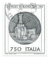 Italia 1990; Centenario Della Nascita Di Giorgio Morandi ; Usato - 1981-90: Usati