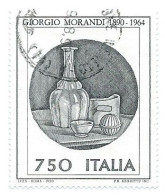 Italia 1990; Centenario Della Nascita Di Giorgio Morandi ; Usato - 1981-90: Oblitérés