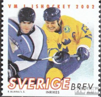 Schweden 2273 (kompl.Ausg.) Postfrisch 2002 Eishockey-WM - Nuevos