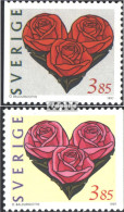 Schweden 1982-1983 (kompl.Ausg.) Postfrisch 1997 Valentinstag - Nuevos
