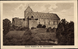 CPA Waldeck Hessen, Schloss Waldeck An Der Edertalsperre - Autres & Non Classés