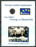 Numisblatt - Jahresgabe 2003: Zehn Jahre Vertrag Von Maastricht; G -1 - Numismatische Enveloppen