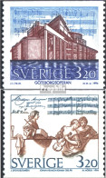 Schweden 1845-1846 (kompl.Ausg.) Postfrisch 1994 Opernhaus Göteborg - Ungebraucht