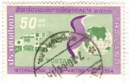 T+ Thailand 1964 Mi 439 Briefwoche - Thailand