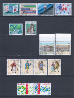 Switzerland 1990 Complete Year Set - Used (CTO) - 24 Stamps + 1 S/s (please See Description) - Usati