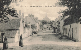 St Amboix * Le Grand Rue * Villageois - Sonstige & Ohne Zuordnung