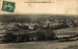 VUE GENERALE DE LA COURONNE ET DE LA GARE - Otros & Sin Clasificación