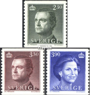 Schweden 1534-1536 (kompl.Ausg.) Postfrisch 1989 Freimarken - Ungebraucht