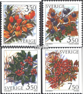 Schweden 1921-1924 (kompl.Ausg.) Postfrisch 1996 Winterbeeren - Nuovi