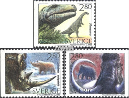 Schweden 1738-1741 (kompl.Ausg.) Postfrisch 1992 Prähistorische Tiere - Ungebraucht