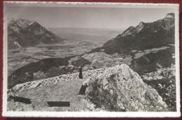 Leysin (VD) - La Crevasse, Vue Du Lac Léman - Leysin