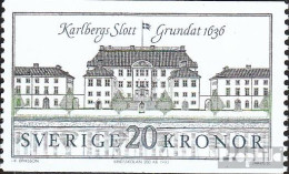 Schweden 1725 (kompl.Ausg.) Postfrisch 1992 Schloß Karlberg - Ongebruikt