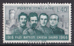 Italie - 1961 - 1970  République  Y&T  N °  958   Oblitéré - 1961-70: Usati