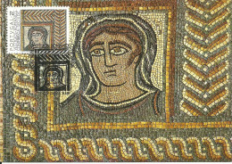 30927 - Carte Maximum - Portugal - Ruinas Romanas Conimbriga Mosaico - Mosaic Mosaique - Ruines Romaines Roman Ruins - Maximumkaarten