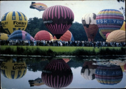 CPA Barneveld Gelderland, Heißluftballons Am Boden, Zeppelin - Other & Unclassified